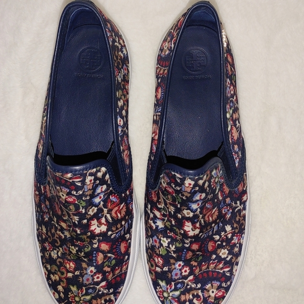 Tory Burch Hanover Floral Slip-on Sneakers - Picture 10 of 10